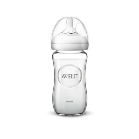 AVENT BIBERON NATURAL EN VERRE 240 ML SCF053/17