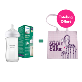 AVENT BIBERON NATURAL EN VERRE 3.0 TEAT 1M+ 260ML SCY933/01